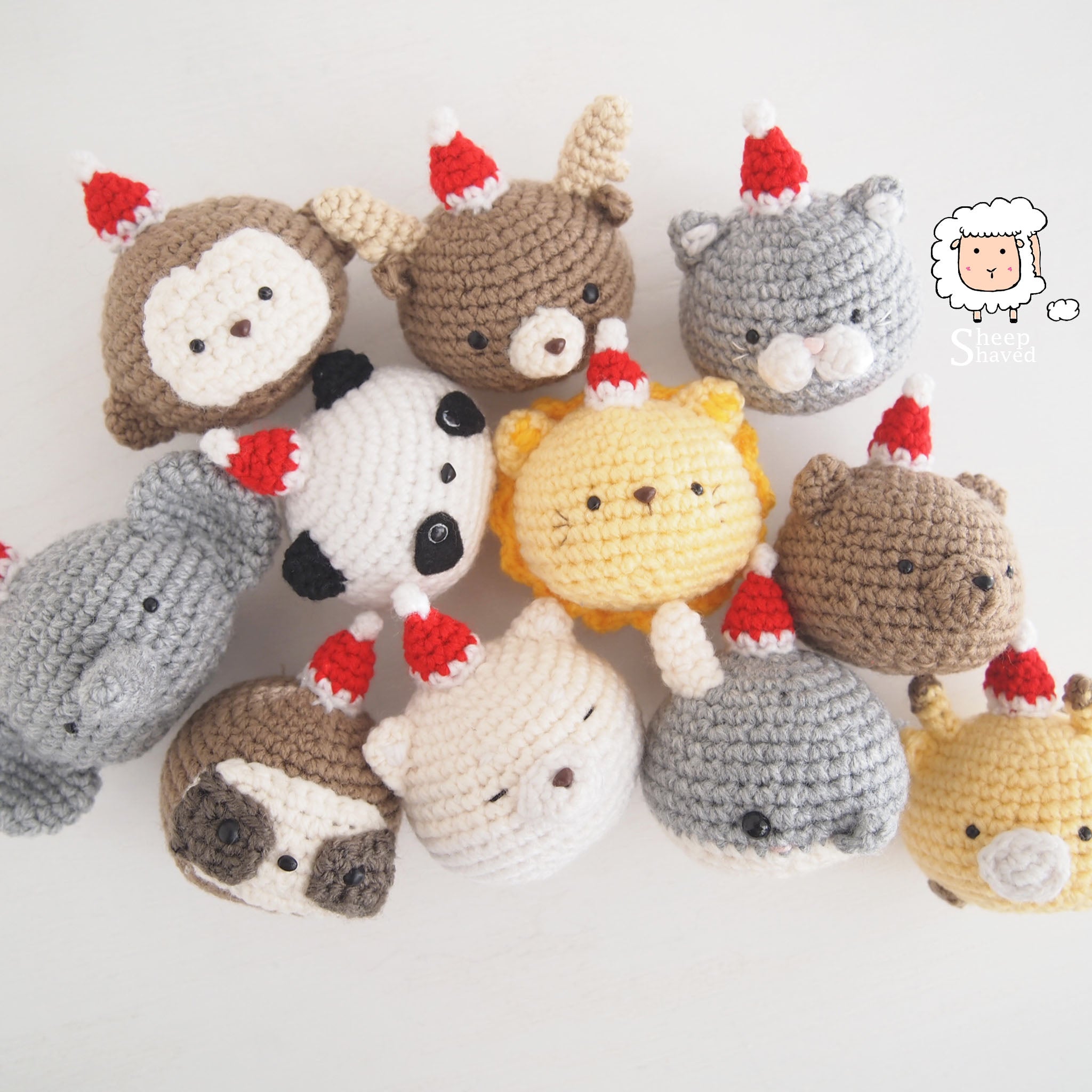 Animal Friends Ornaments - Made to Order