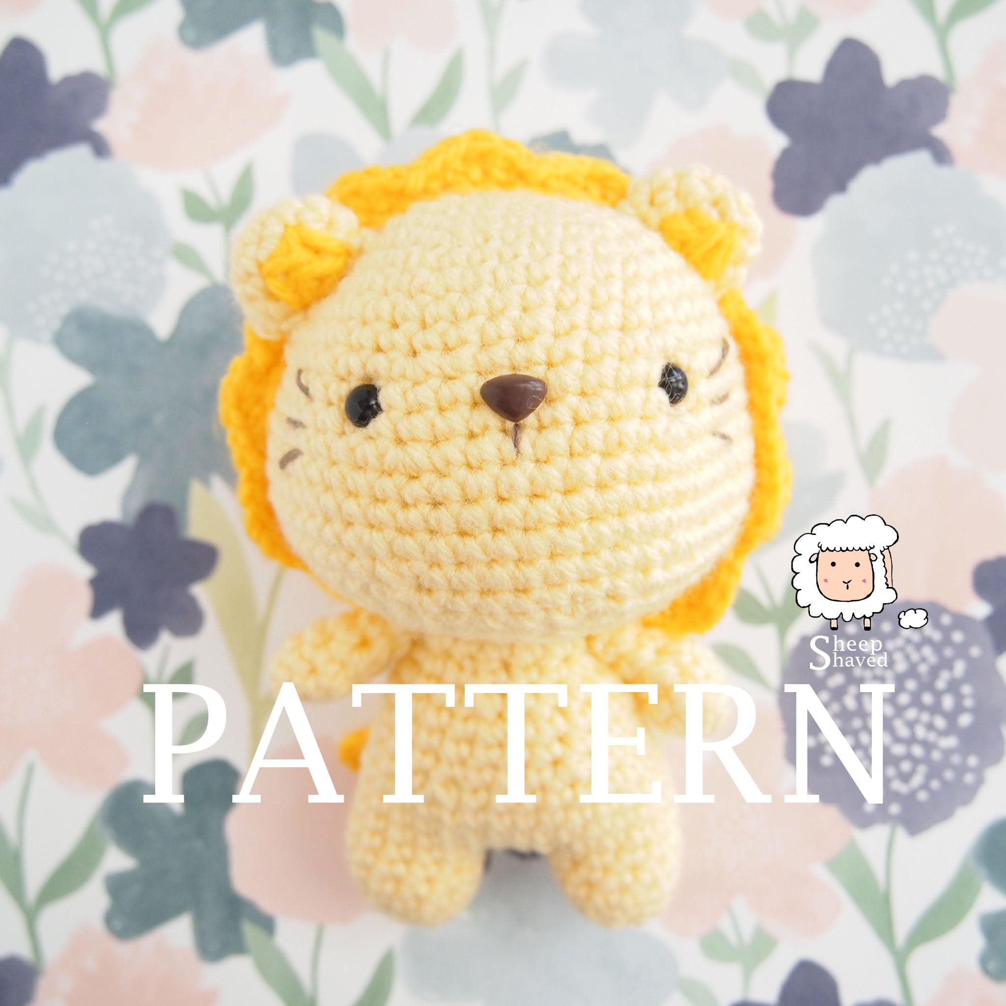 Lion Amigurumi PDF Pattern