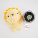 Lion Amigurumi Doll (Finished)