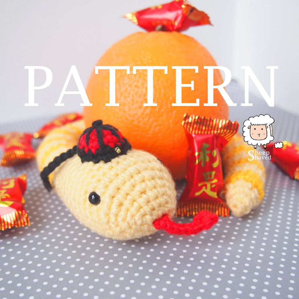 Lunar New Year Snake Crochet Pattern