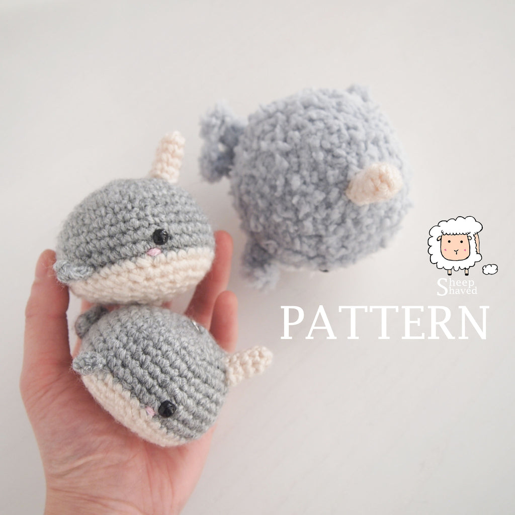 Narwhal Amigurumi Pattern