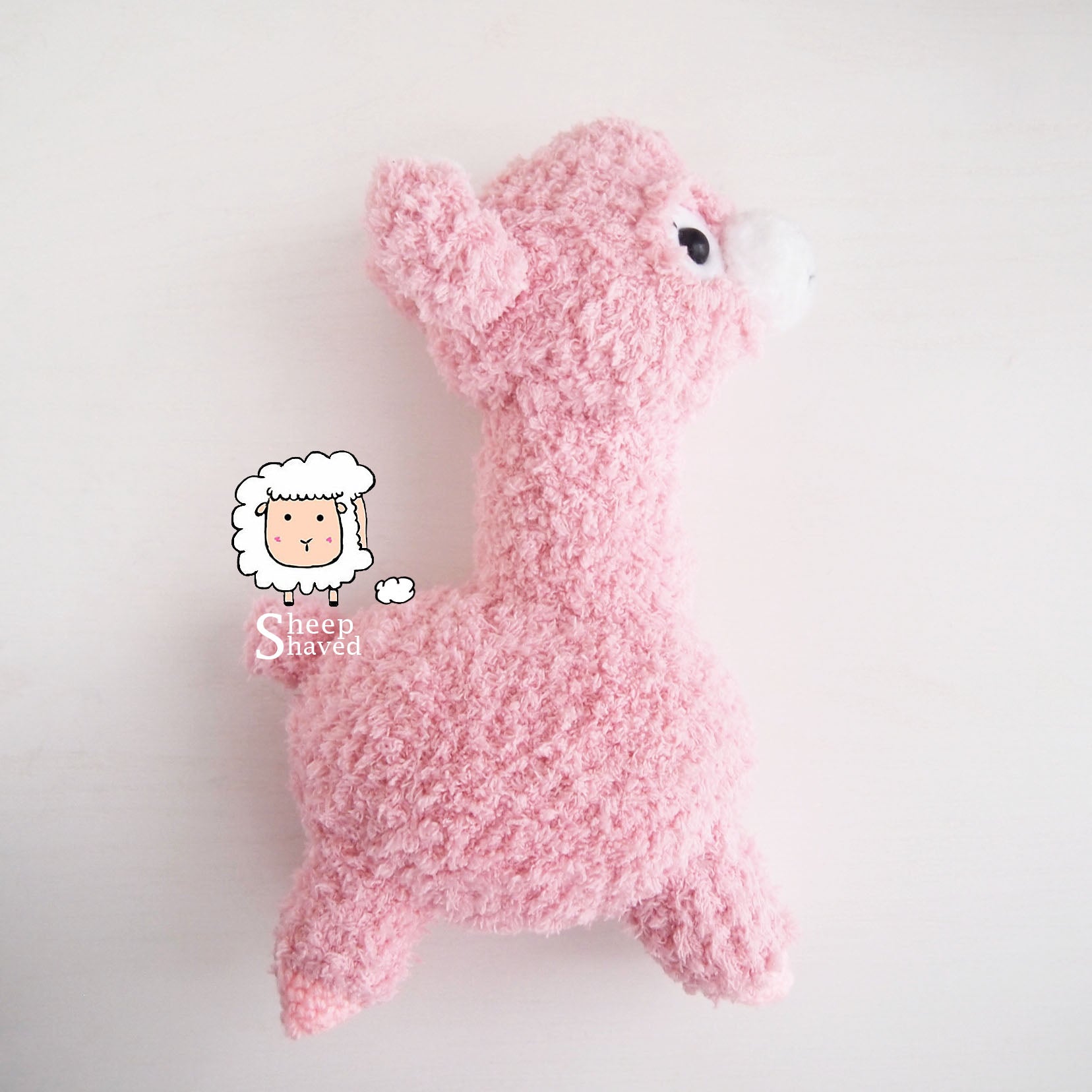 Fluffy Alpaca Amigurumi