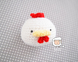 Animal Friends: Farm Edition PDF PATTERN (Chicken, Cow, Pig, and Sheep)