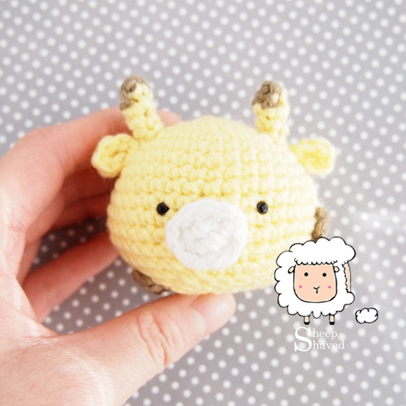 Animal Friends: Safari Edition PDF PATTERN (Giraffe, Lion, and Monkey)