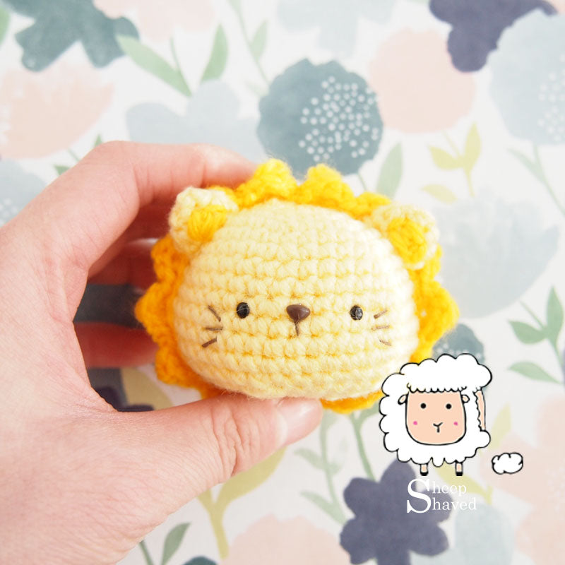 Animal Friends: Safari Edition PDF PATTERN (Giraffe, Lion, and Monkey)
