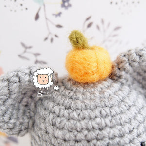 Crochet Chinese New Year Mouse - Finished Item