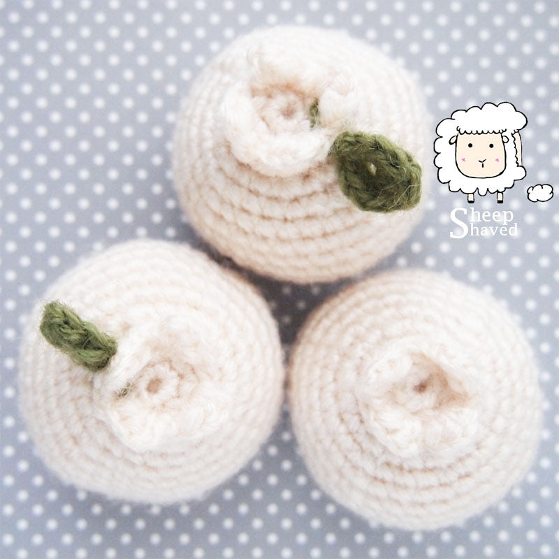 Crochet Dumpling Keychain Accessory - Finished Items
