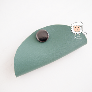 Faux Leather Earbud Case
