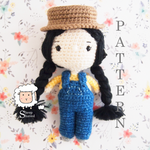 Farmer Doll Amigurumi Crochet Pattern