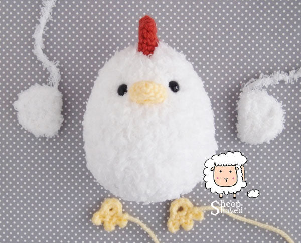 Fluffy Chicken Amigurumi Pattern