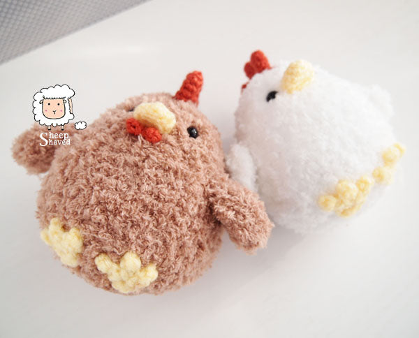 Fluffy Chicken Amigurumi Pattern