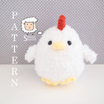 Fluffy Chicken Amigurumi Pattern