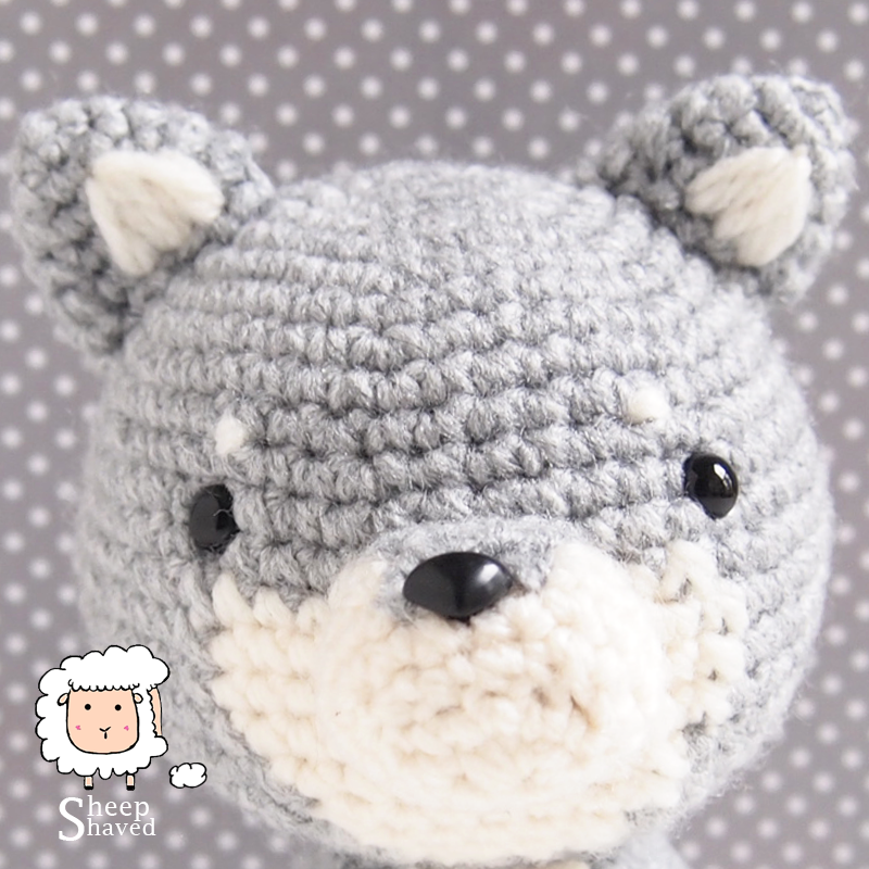 Husky Amigurumi Pattern