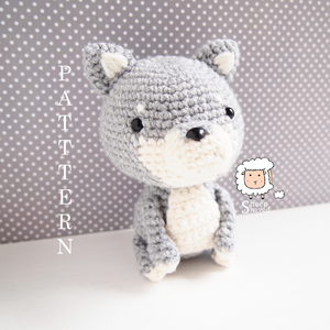 Husky Amigurumi Pattern