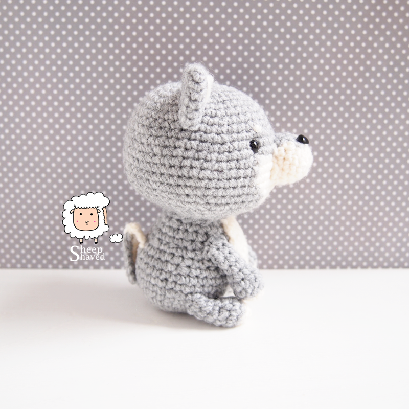 Husky Amigurumi Pattern