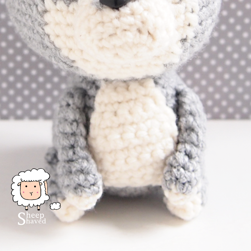 Husky Amigurumi Pattern