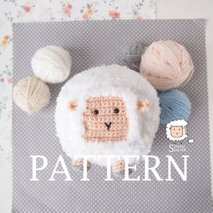 Sheep Shaved Plush PATTERN