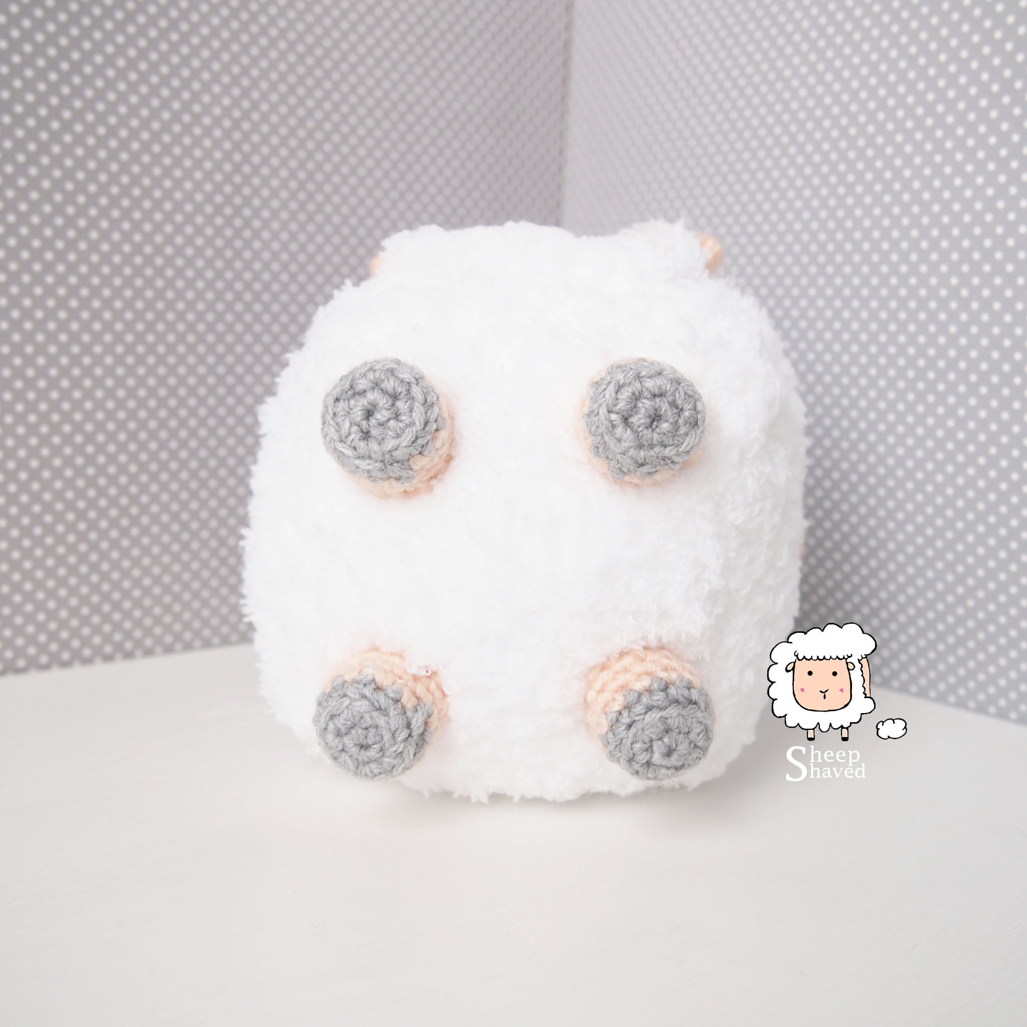 Sheep Shaved Plush PATTERN