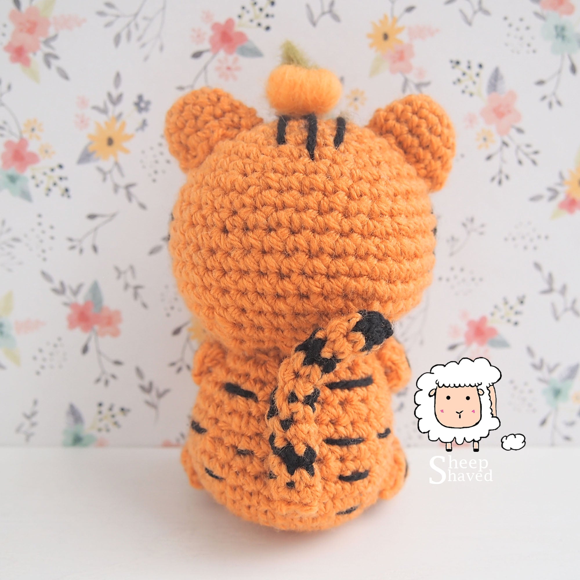 Lunar New Year Tiger Pattern