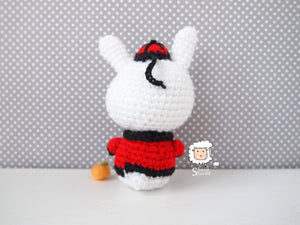 Crochet Lunar New Year Rabbit PATTERN (in PDF format)