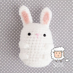 Mini Rabbit Amigurumi Accessory - Made to Order