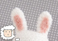 Mini Rabbit Amigurumi Accessory - Made to Order