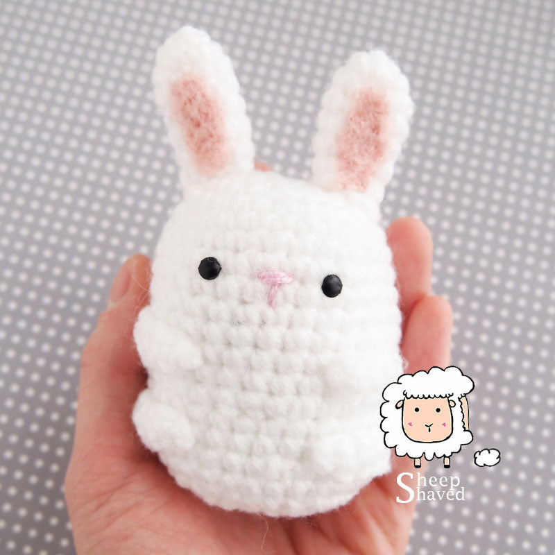 Mini Rabbit Amigurumi Accessory - Made to Order