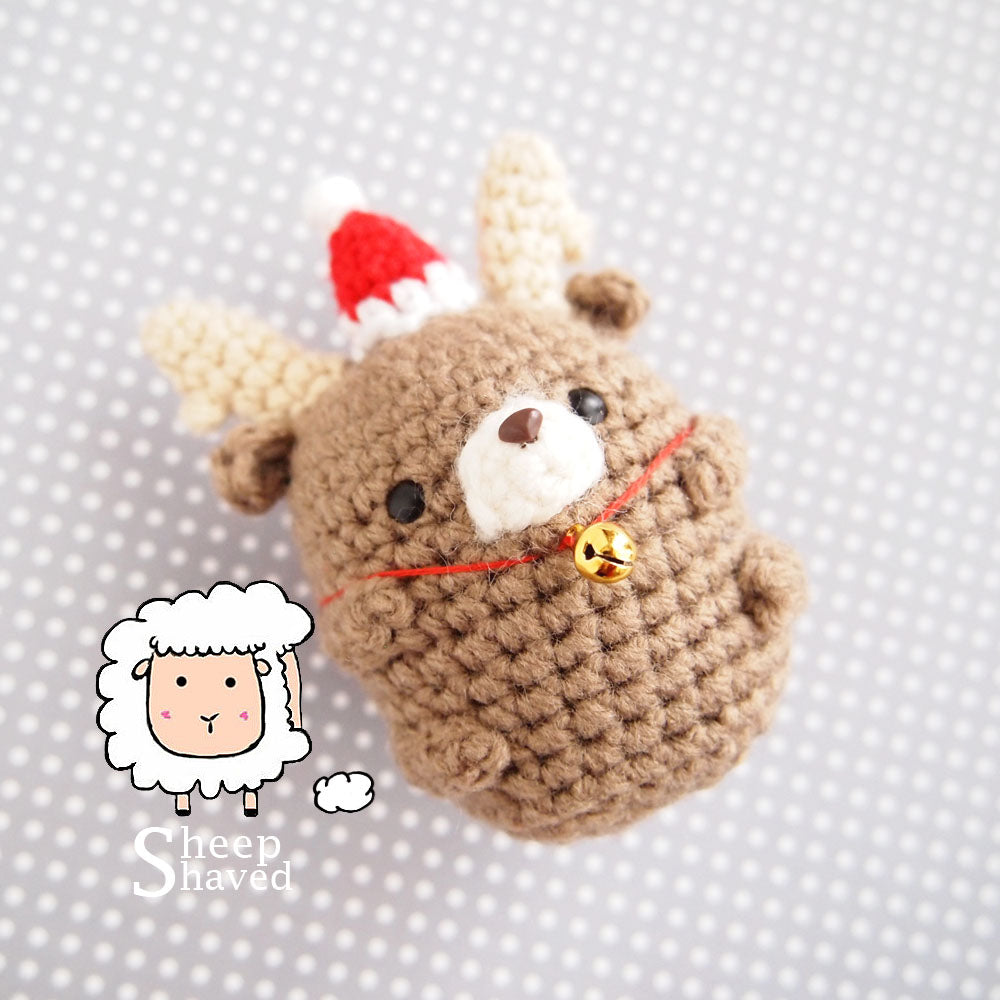 Mini Reindeer Ornament and Accessory - Made to Order