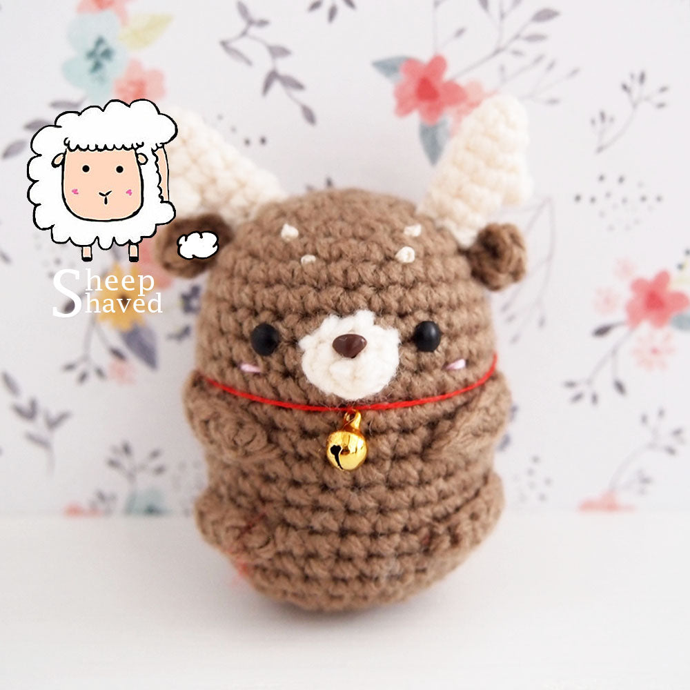 Mini Reindeer Ornament and Accessory - Made to Order