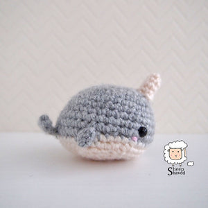 Narwhal Amigurumi - Made to Order