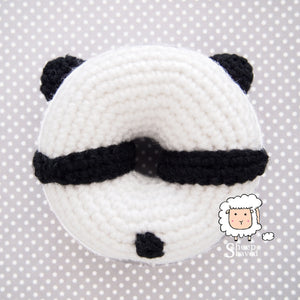 PDF PATTERN for Cute Panda Donut Amigurumi Toy