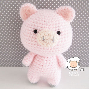 Pig Doll Amigurumi Crochet - Made to Order