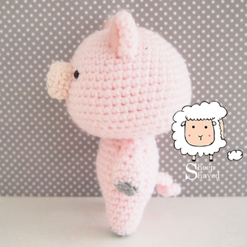 Pig Doll Amigurumi Crochet PATTERN in PDF format