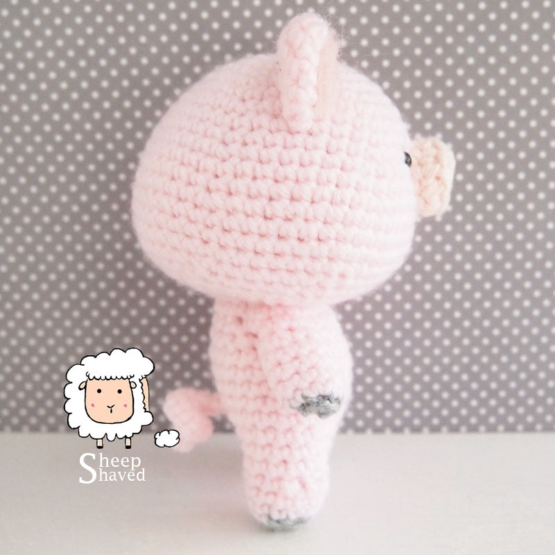 Pig Doll Amigurumi Crochet PATTERN in PDF format