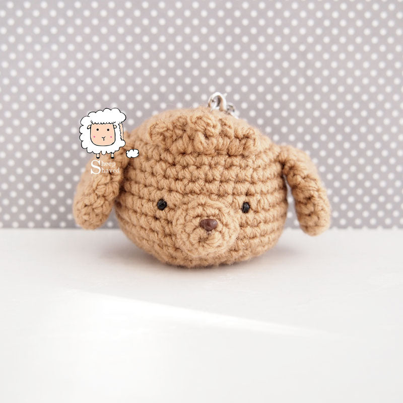 Toy Poodle Keychain Accessory - Made to Order