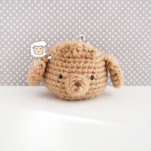 Toy Poodle Keychain Accessory - Made to Order