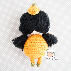 Pumpkin Doll Amigurumi Crochet Pattern