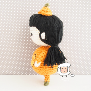 Pumpkin Doll Amigurumi Crochet Pattern