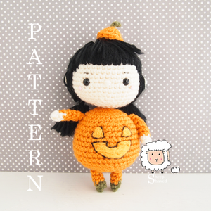 Pumpkin Doll Amigurumi Crochet Pattern