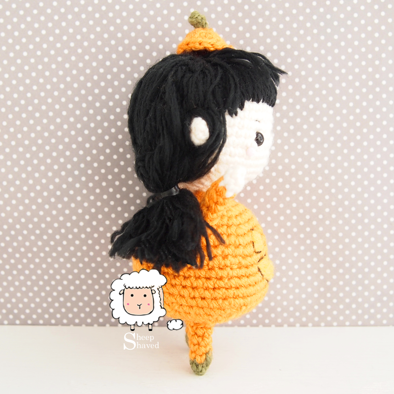 Pumpkin Doll Amigurumi Crochet Pattern