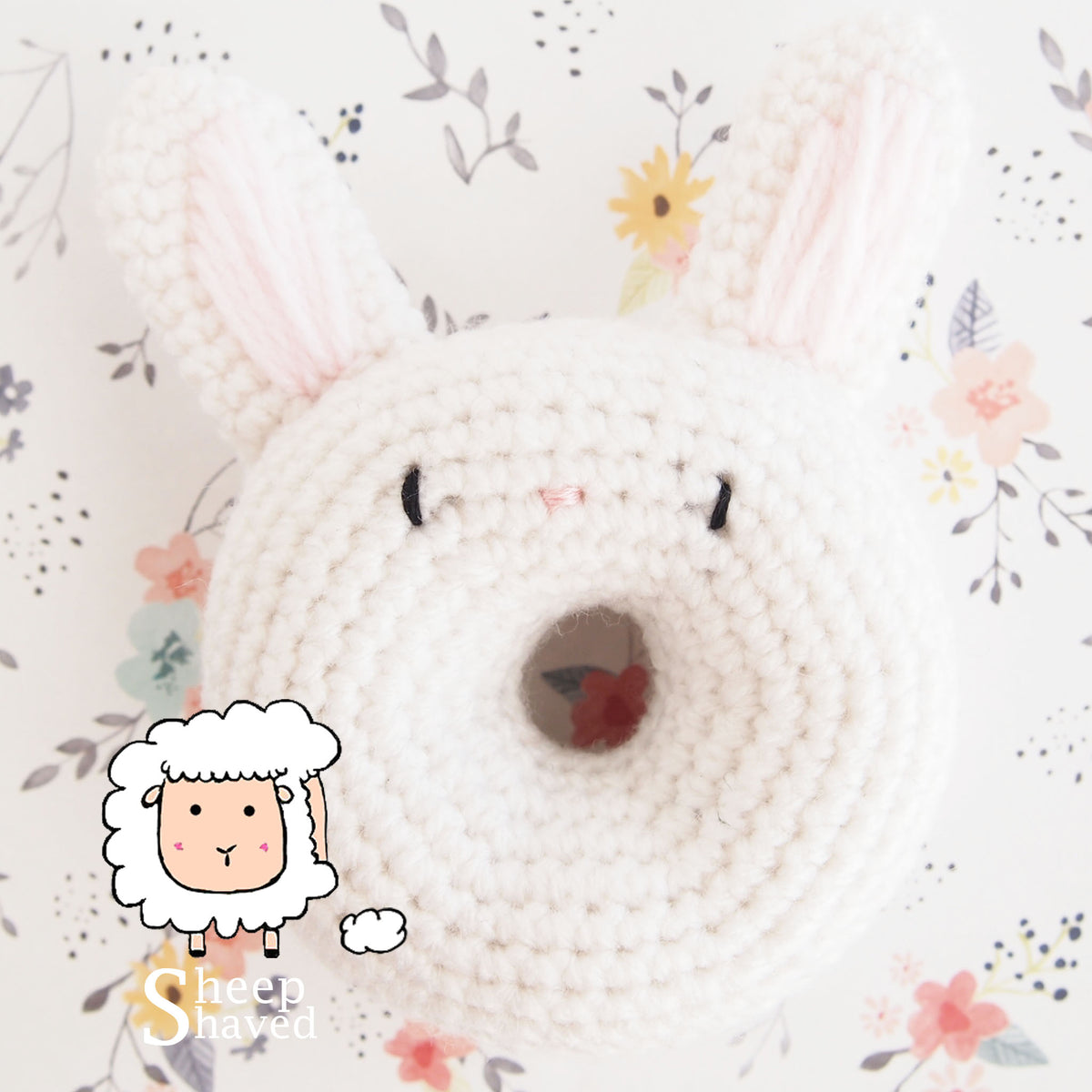 Blocks Rabbit Donut Rabbit Donut Amigurumi Toy PDF PATTERN only – SheepShaved