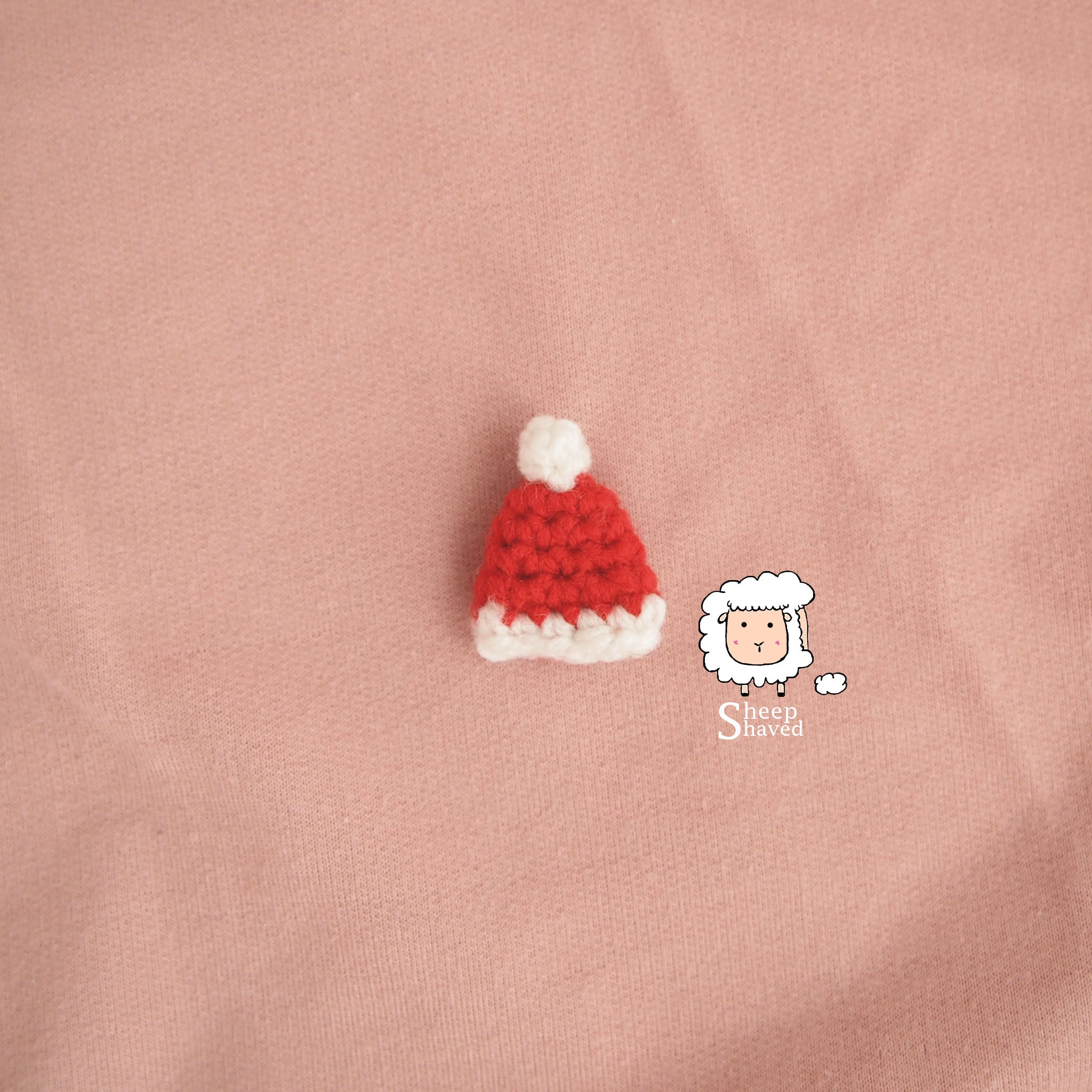 Santa Hat Pin