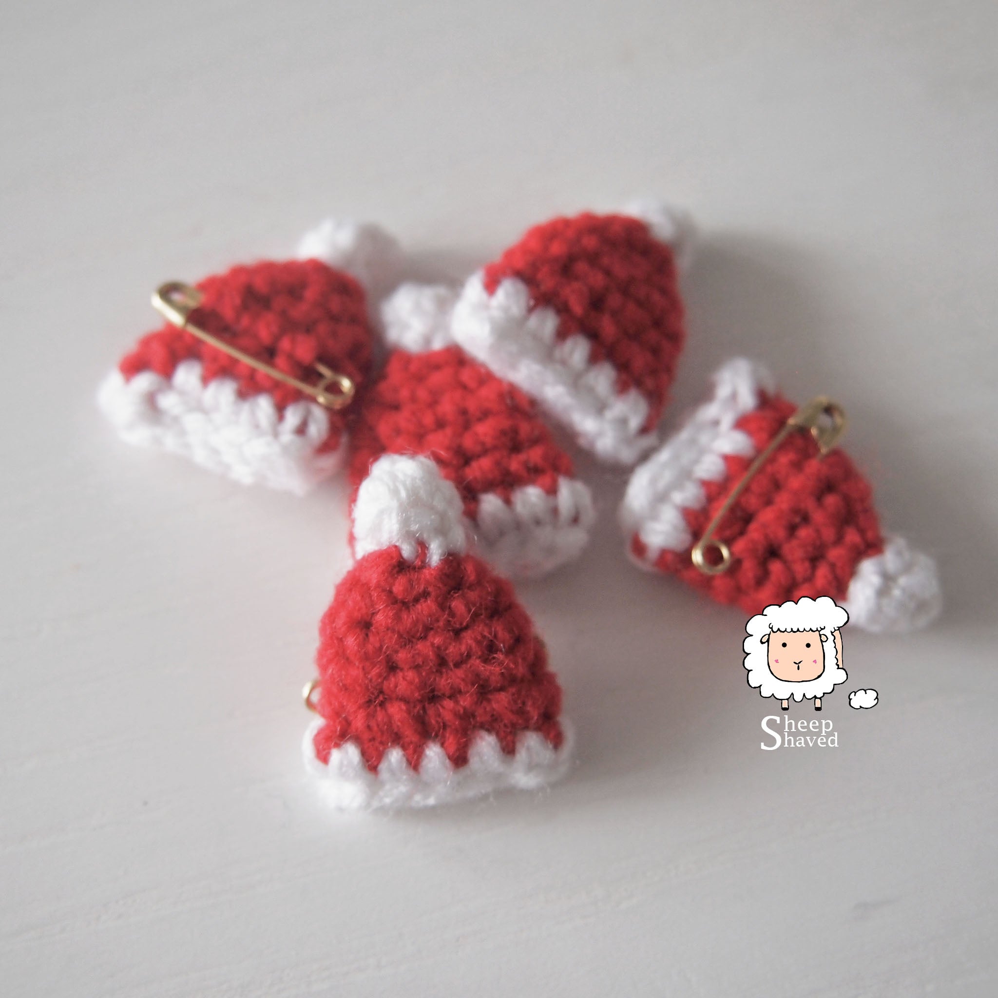 Santa Hat Pin