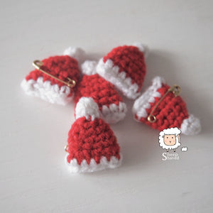 Santa Hat Pin