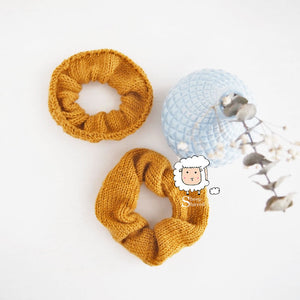 Knitted Scrunchie