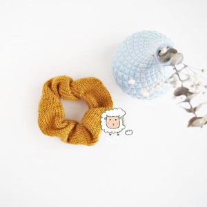 Knitted Scrunchie