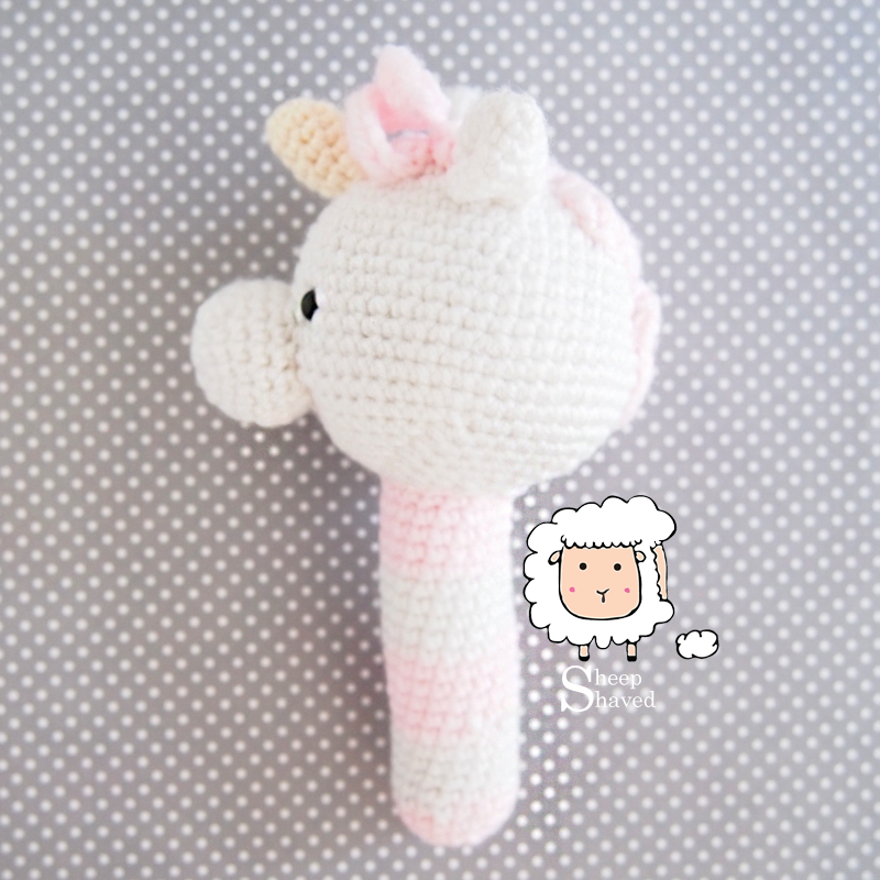 Unicorn Rattle - Made to Order