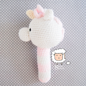Unicorn Rattle - Made to Order