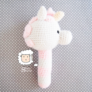 Unicorn Rattle - Made to Order