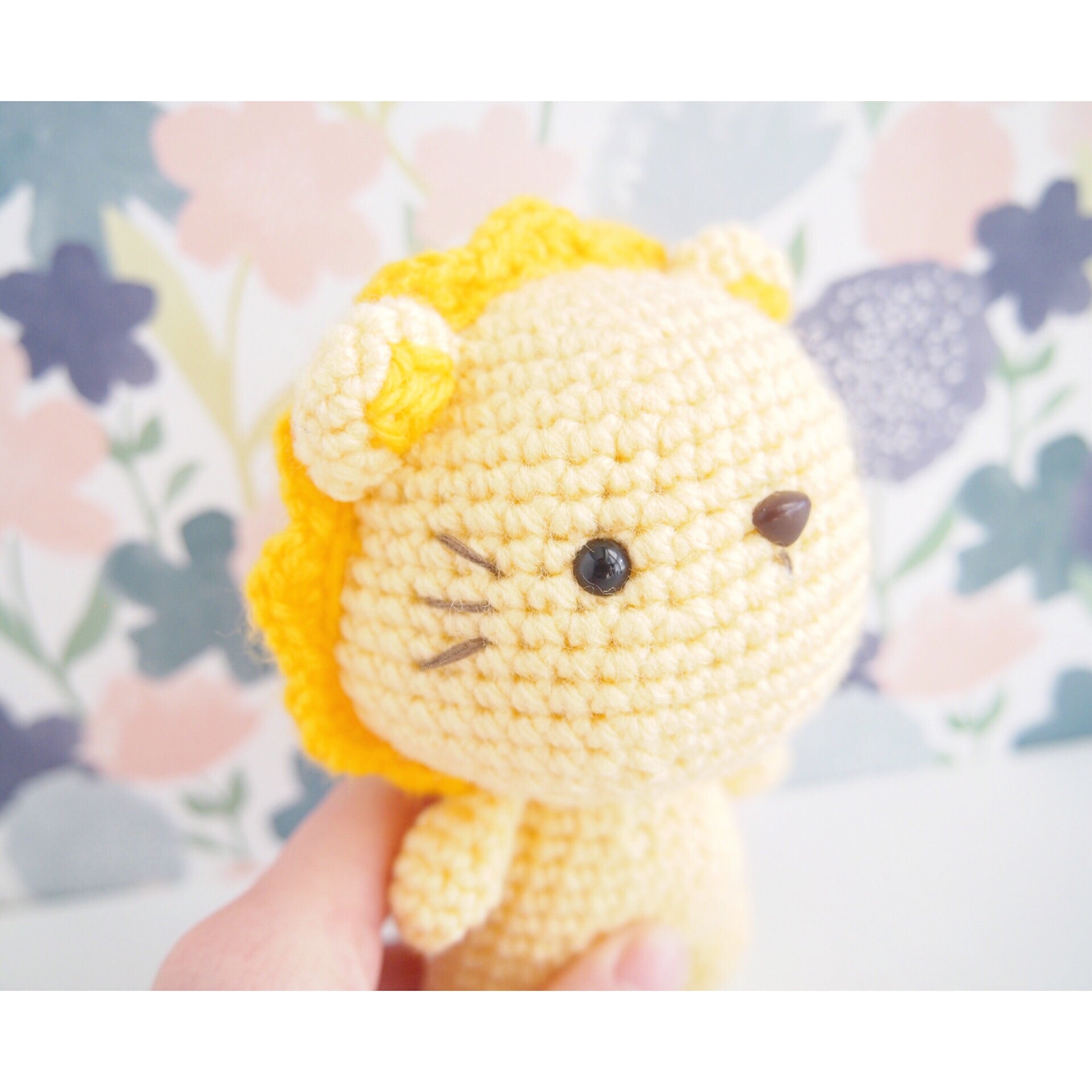 Lion Amigurumi PDF Pattern
